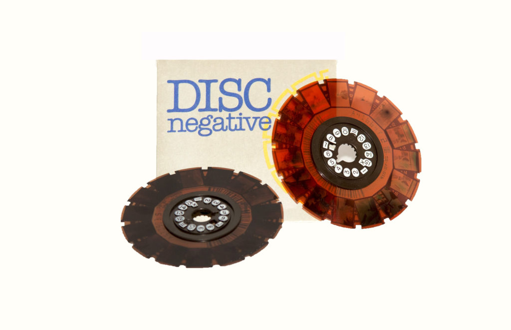 disc film negatives